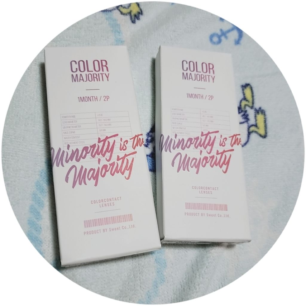 カラーマジョリティー/カラーマジョリティー/カラーコンタクトレンズを使ったクチコミ(1枚目)