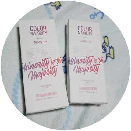 カラーマジョリティー/カラーマジョリティー/カラーコンタクトレンズを使ったクチコミ(1枚目)