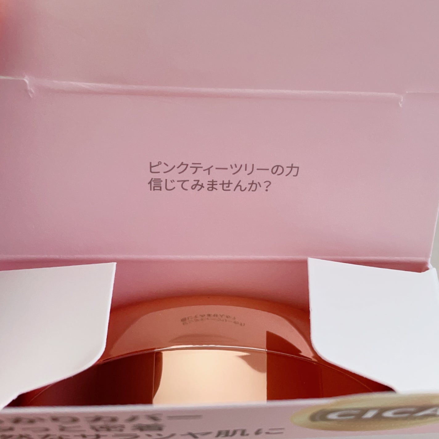 ピンクティーツリーカバークッション/APLIN/クッションファンデーションを使ったクチコミ(5枚目)