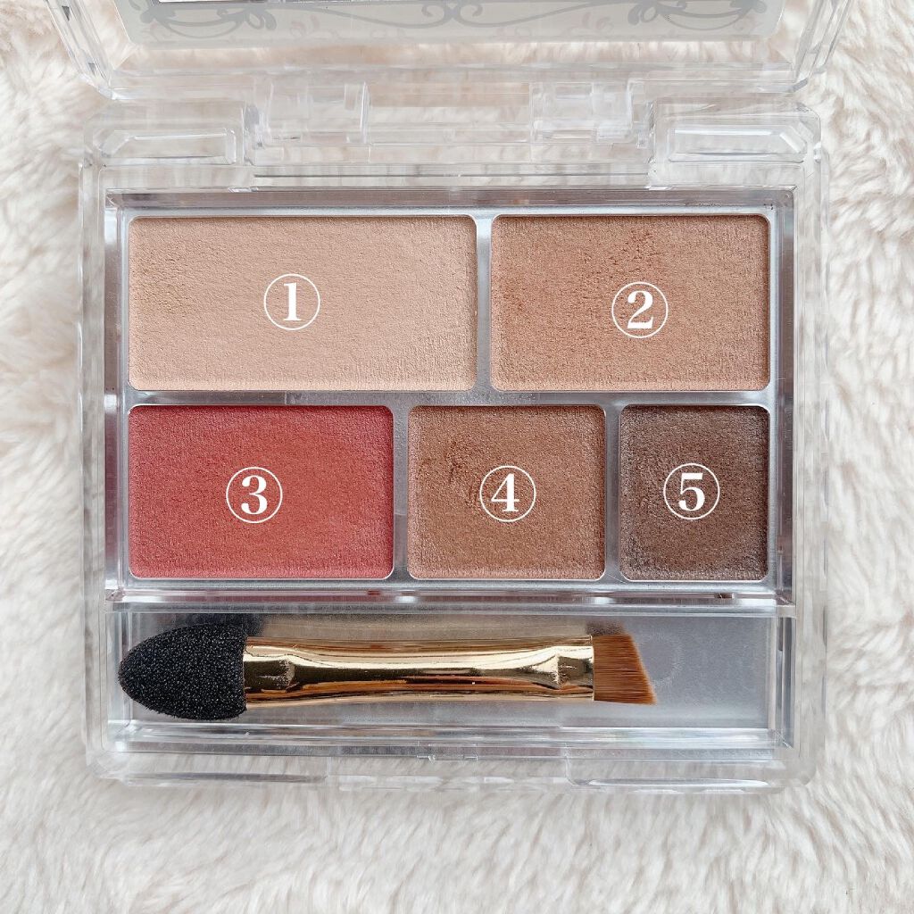 パーフェクトマルチアイズ/キャンメイク/アイシャドウパレットを使ったクチコミ（2枚目）