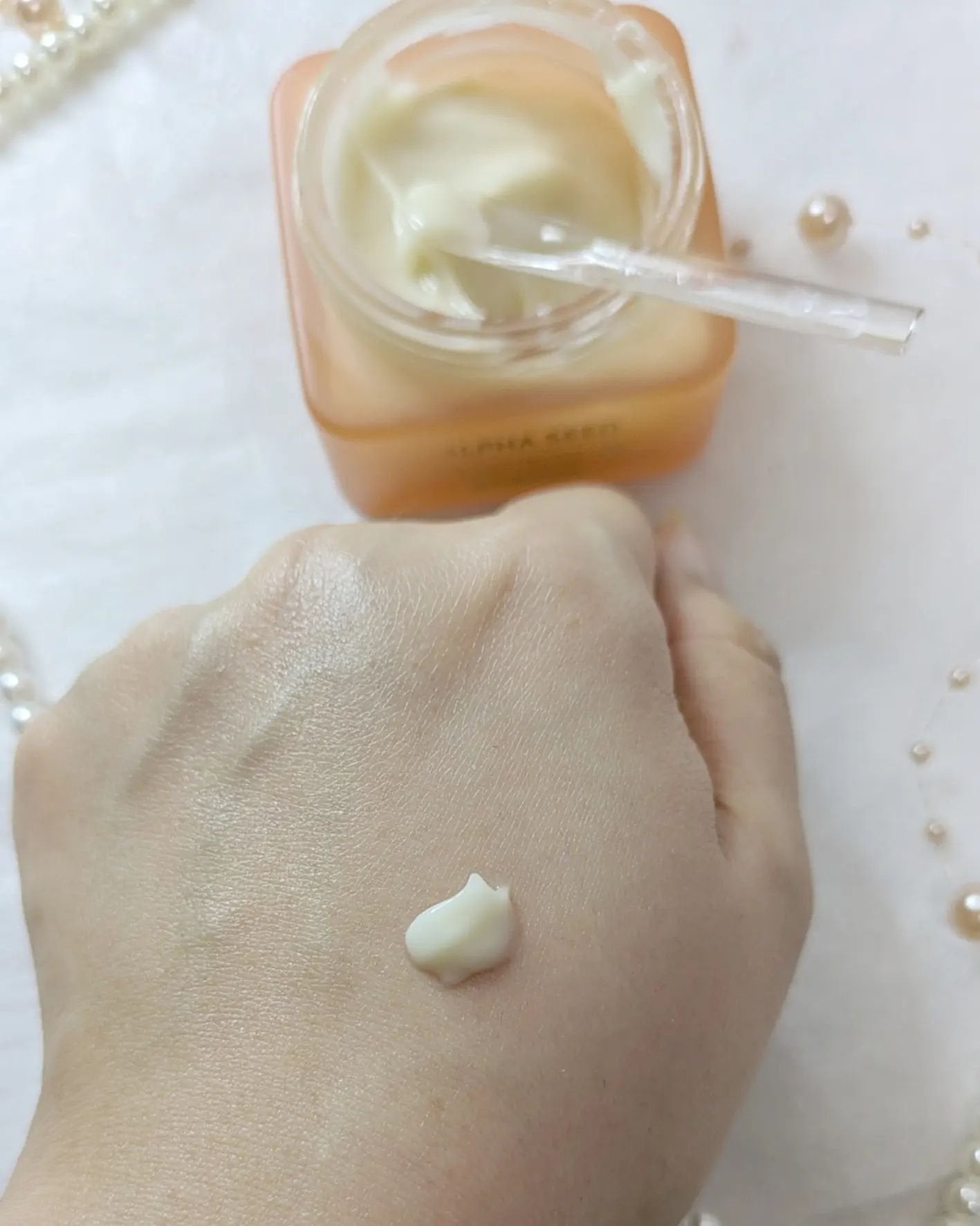 シグニチャーペプチドPDRNクリーム/ALPHASEED/フェイスクリームを使ったクチコミ(4枚目)