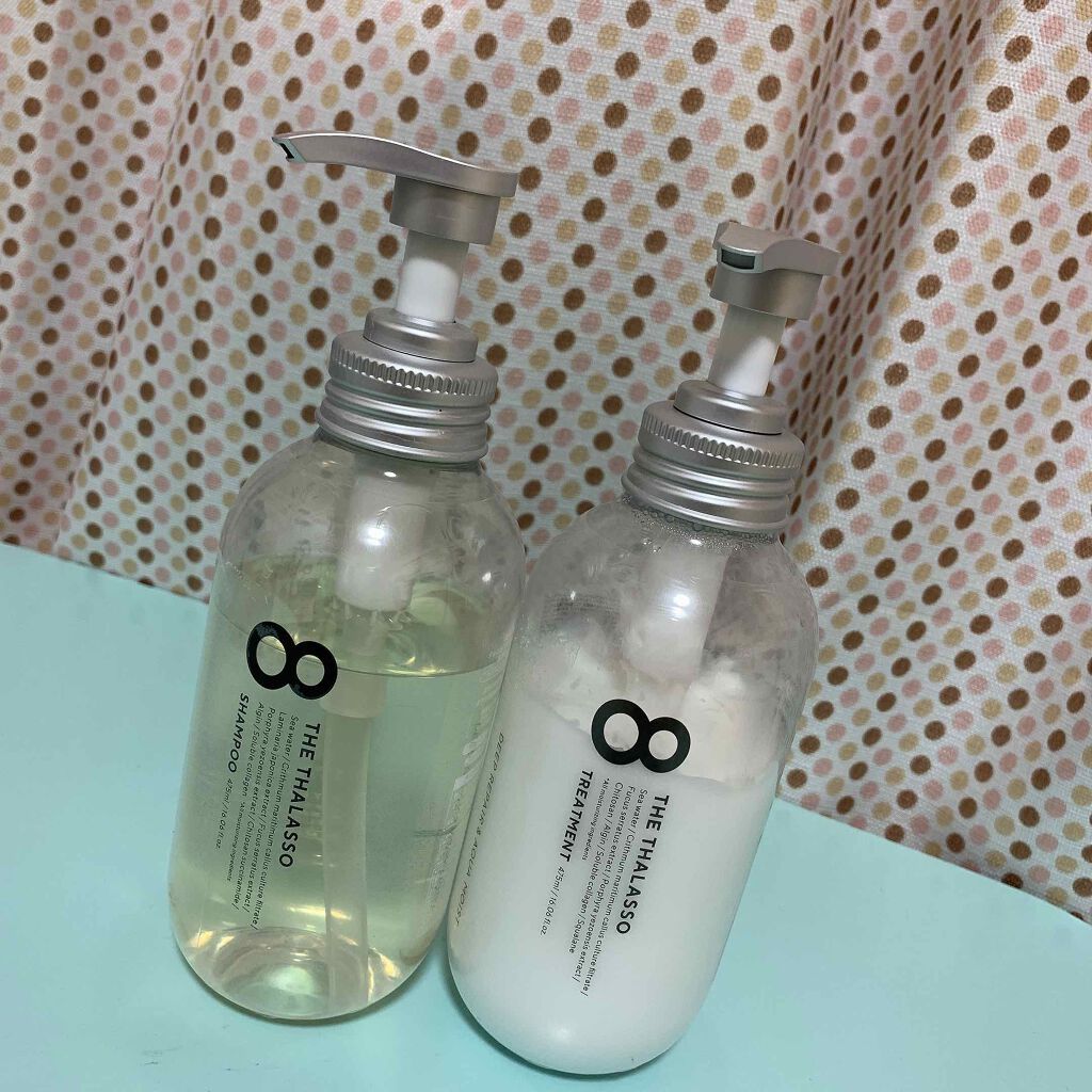 [旧商品]クレンジングリペア＆モイスト 美容液シャンプー／ディープリペア＆アクアモイスト 美容液トリートメント/エイトザタラソ/市販シャンプーを使ったクチコミ（1枚目）