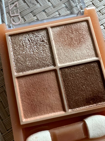 ベージュトーンアイシャドウ/CEZANNE/アイシャドウパレットを使ったクチコミ(5枚目)