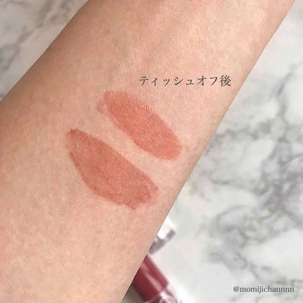 グラスティングウォーターティント/rom&nd/リップティントを使ったクチコミ(3枚目)