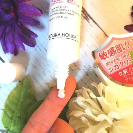 レスオン スキンシカバーム/HOLIKA HOLIKA/フェイスクリームを使ったクチコミ(3枚目)