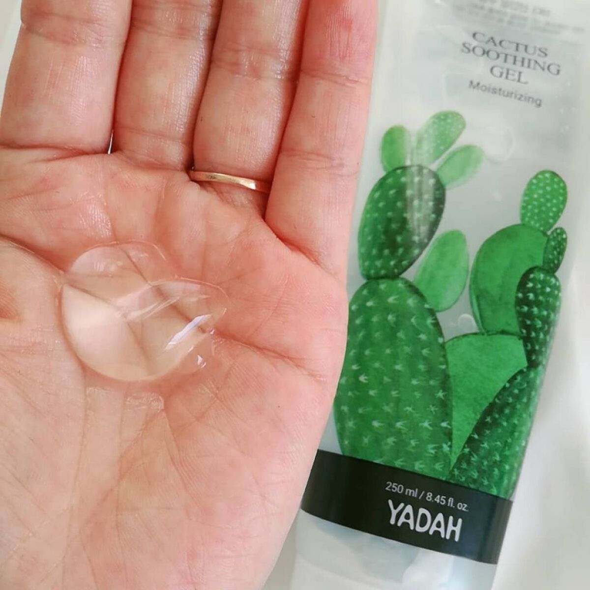 カクタススージングジェル/YADAH/ボディクリームを使ったクチコミ(3枚目)