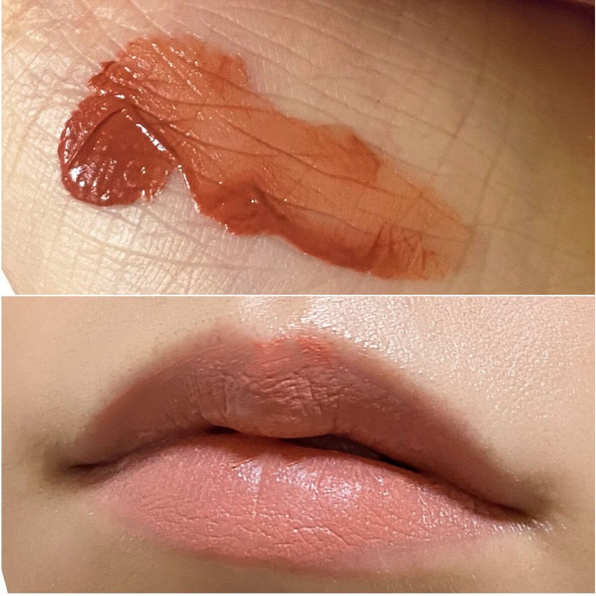 ブラー フィット ティント BT5. ハッシュローズ/MERZY/リップティントを使ったクチコミ（3枚目）