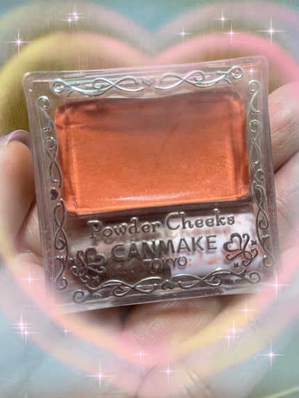 【旧品】パウダーチークス PW25 シュガーオレンジ/キャンメイク/パウダーチークの画像