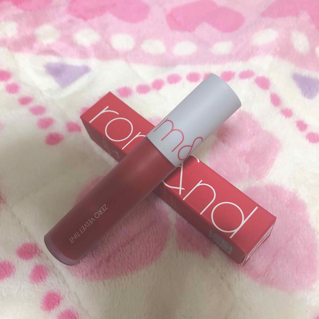 ゼロベルベットティント 11 フレア(FLARE)/rom&nd/リップティントを使ったクチコミ（1枚目）