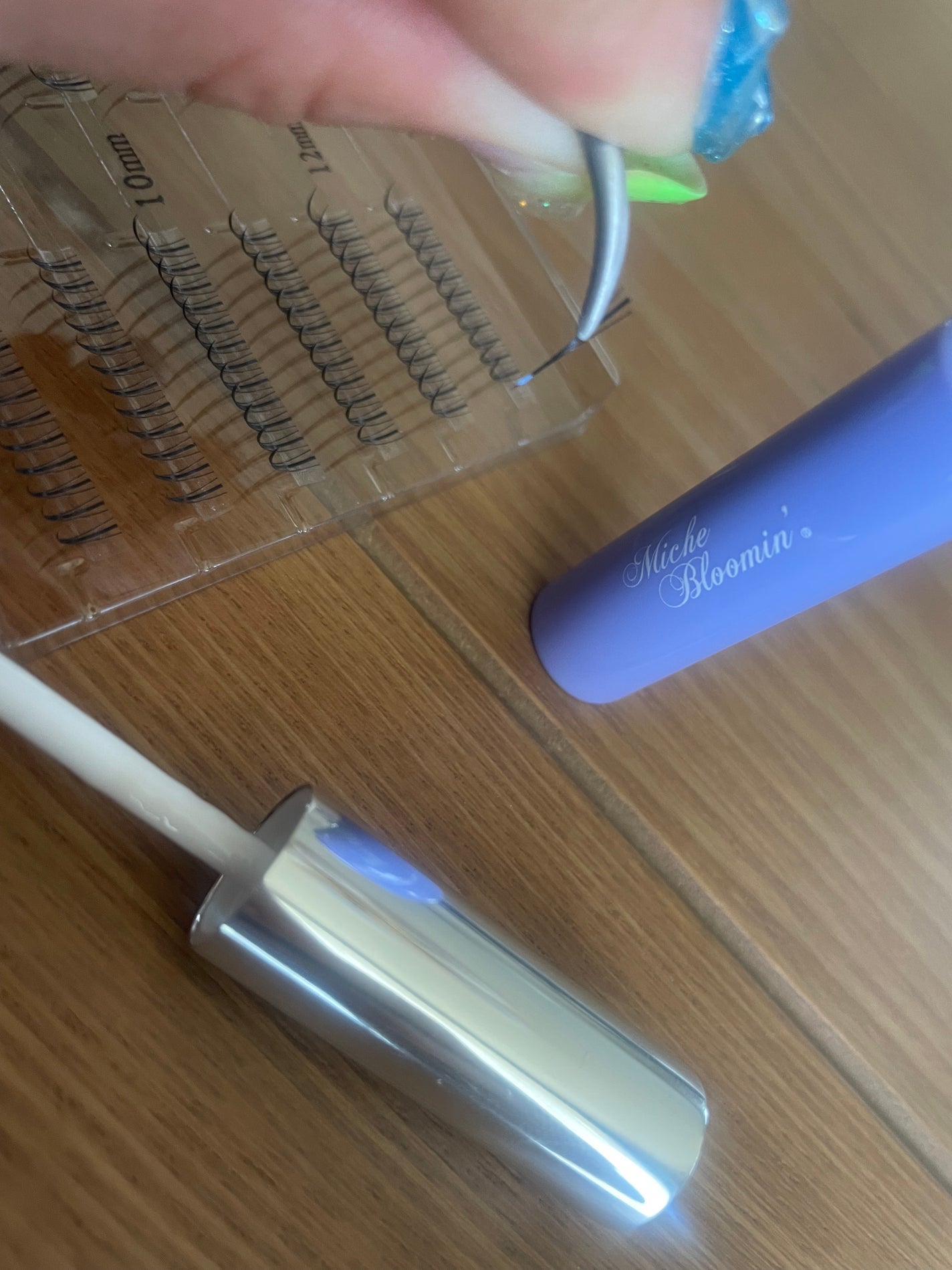 アイラッシュ セルフエクステライン/ミッシュブルーミン/つけまつげを使ったクチコミ(3枚目)