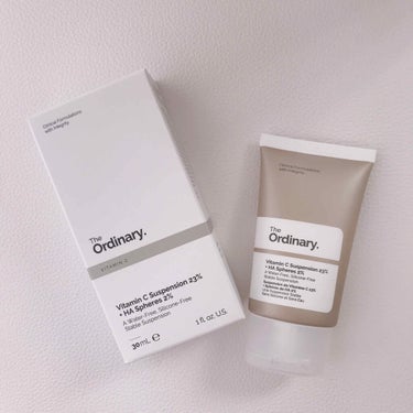 Cサスペンション23+HAスフィア2フェイスクリーム/The Ordinary/美容液を使ったクチコミ（1枚目）