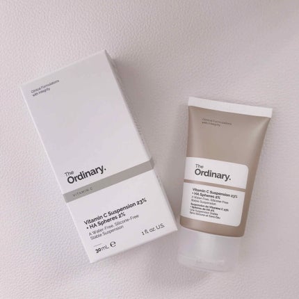 Cサスペンション23+HAスフィア2フェイスクリーム/The Ordinary/美容液を使ったクチコミ(1枚目)