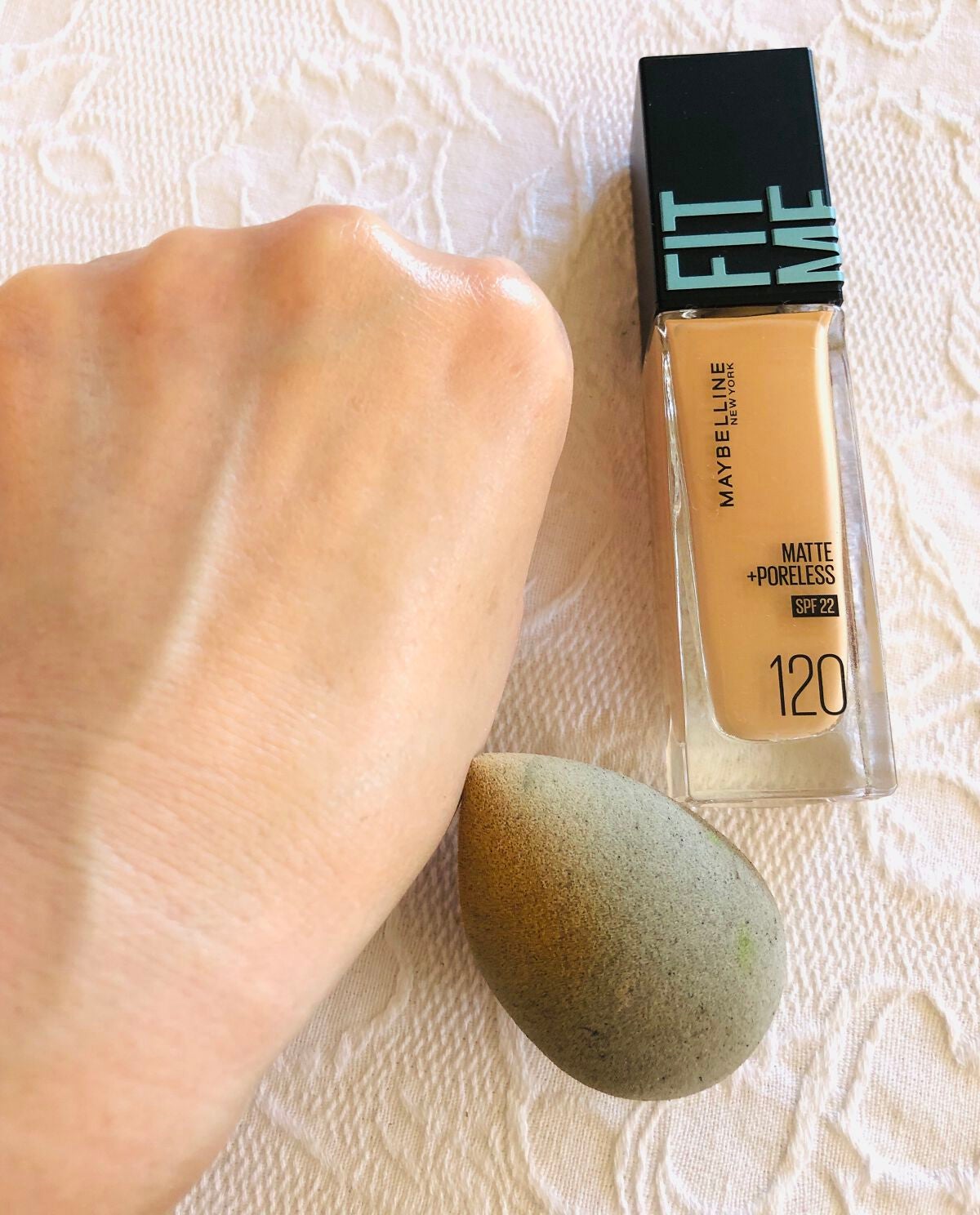 フィットミー リキッドファンデーション R/MAYBELLINE NEW YORK/リキッドファンデーションを使ったクチコミ(4枚目)