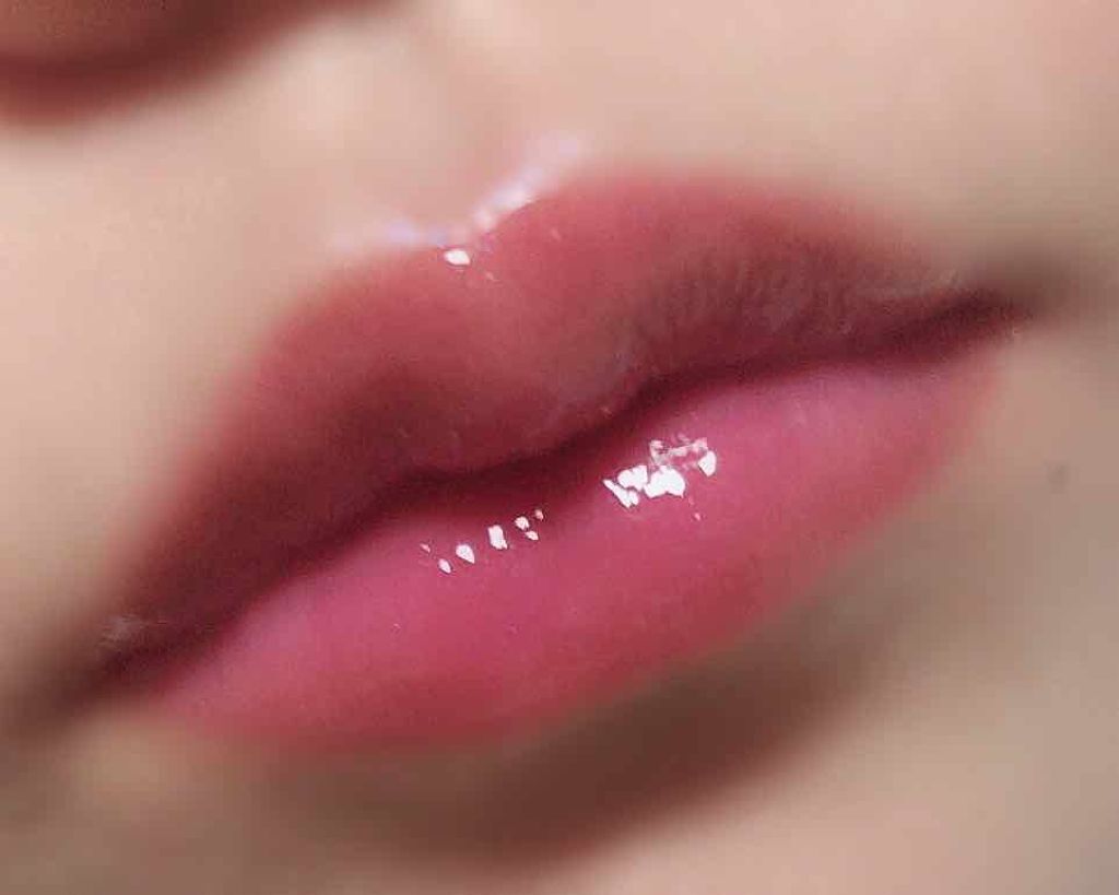 カラーエナメルグロス/KATE/リップグロスを使ったクチコミ（2枚目）