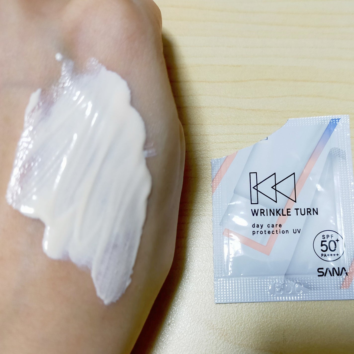 薬用デイケアプロテクションUV/サナ リンクルターン/日焼け止めクリームを使ったクチコミ(3枚目)