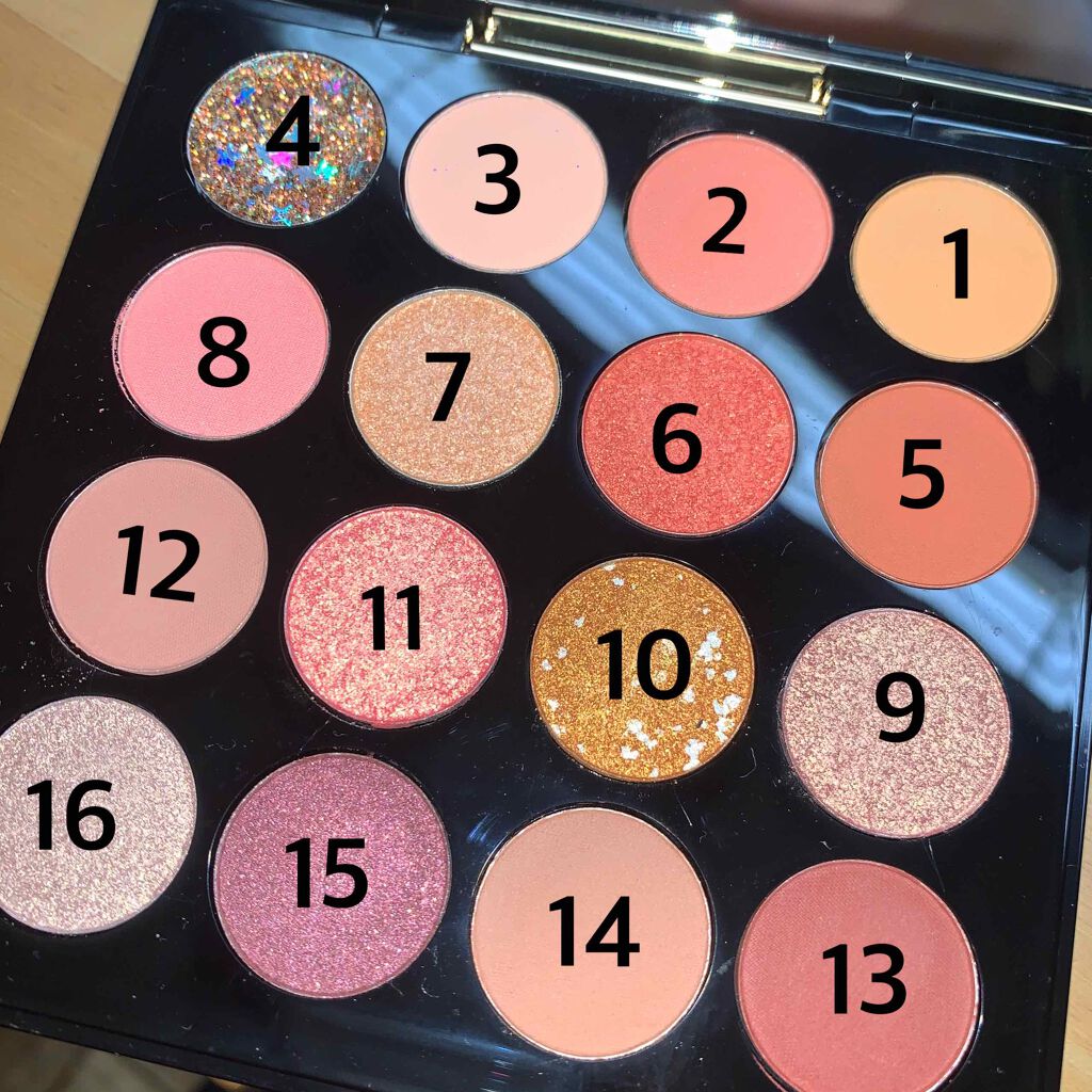 大英博物館 エジプトシリーズ アイシャドウパレット/ZEESEA/アイシャドウパレットを使ったクチコミ(2枚目)