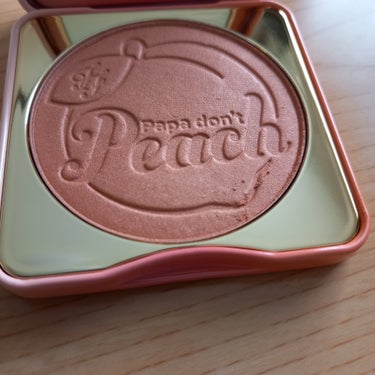 Too Faced パパドントピーチ インフューズド チークのクチコミ「230723 
Too Faced パパドントピーチ インフューズド チーク

日本撤退してし.....」（2枚目）