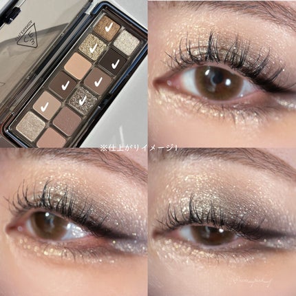 3CE ニューテイク アイシャドウパレット/3CE/アイシャドウパレットを使ったクチコミ(7枚目)