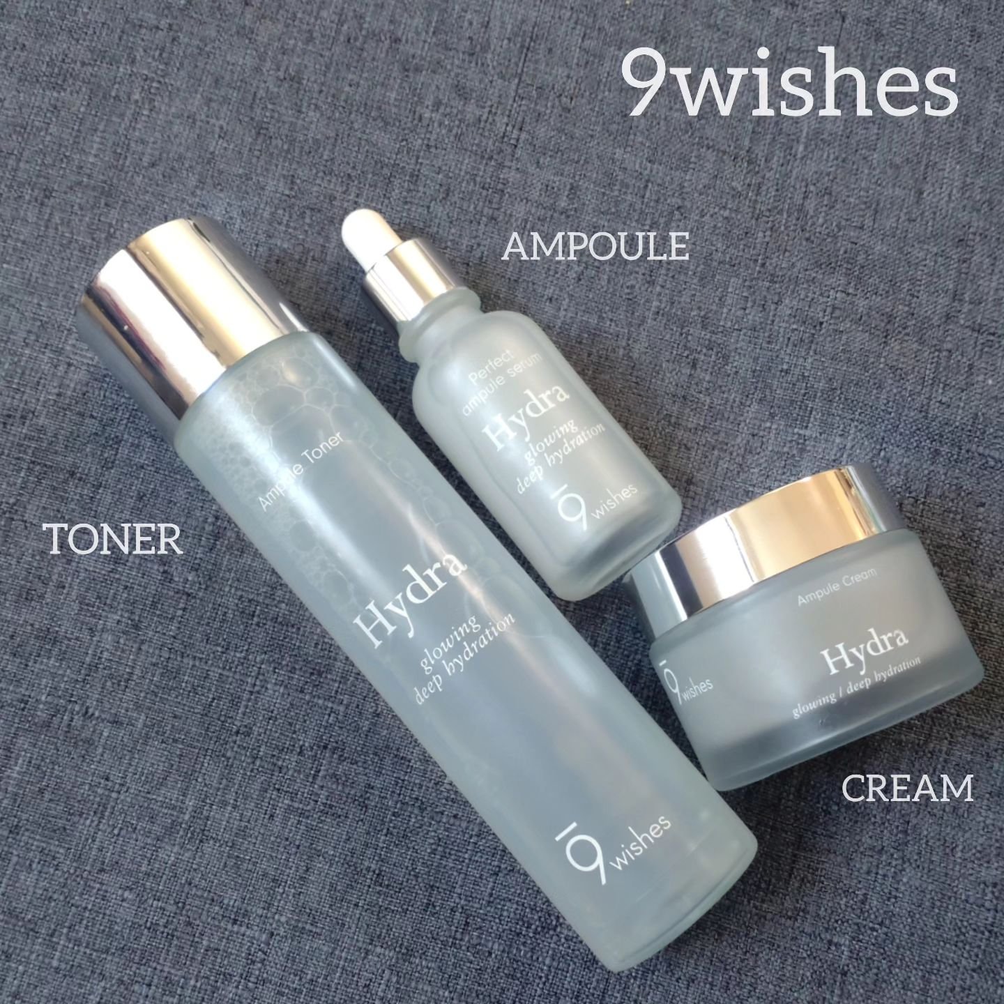 ハイドラアンプルトナー/9Wishes/化粧水を使ったクチコミ（1枚目）