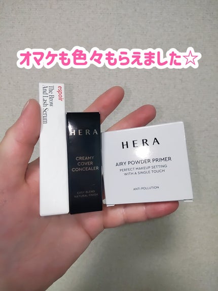 エアリーパウダープライマー/HERA/プレストパウダーを使ったクチコミ(8枚目)