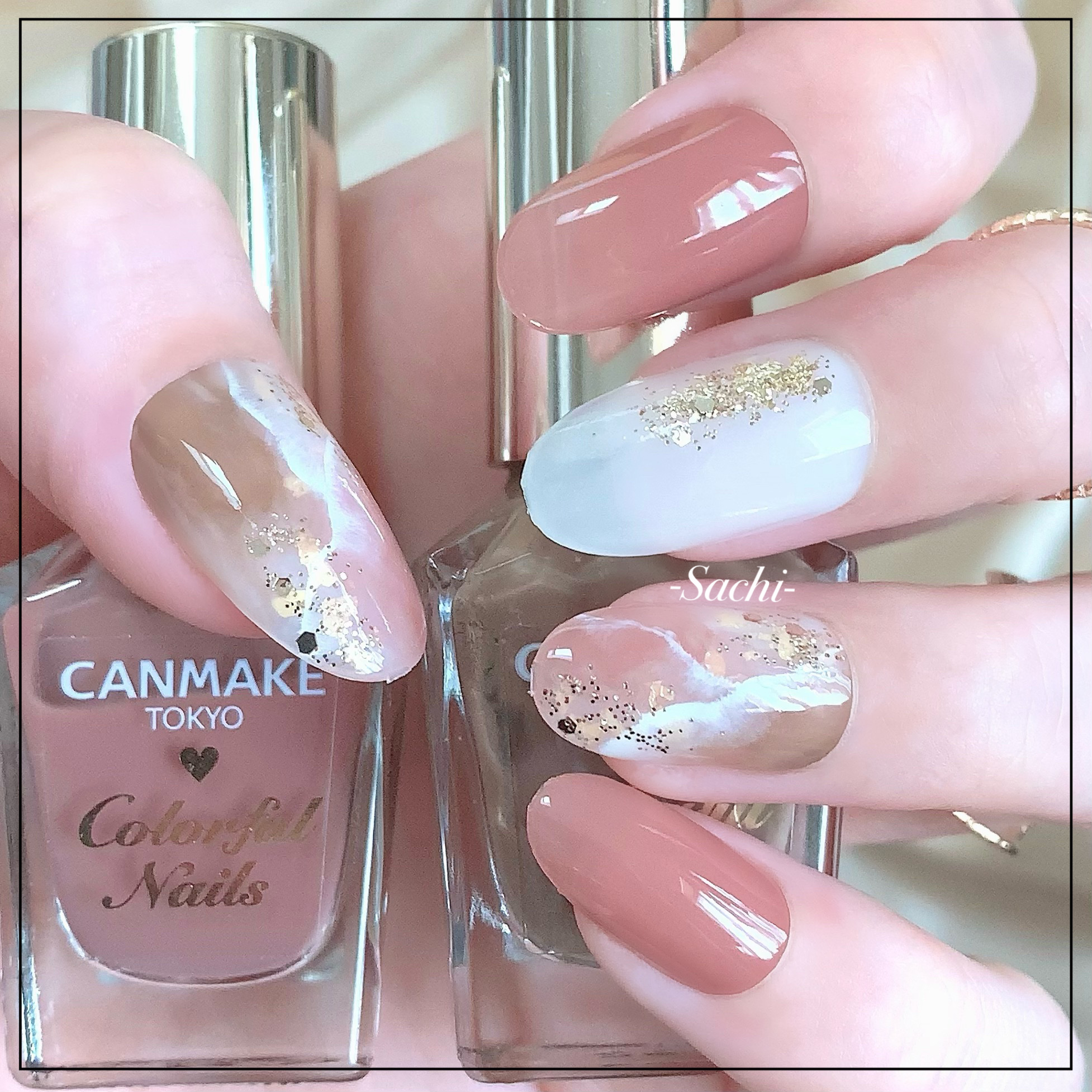 カラフルネイルズ/キャンメイク/マニキュアを使ったクチコミ（1枚目）