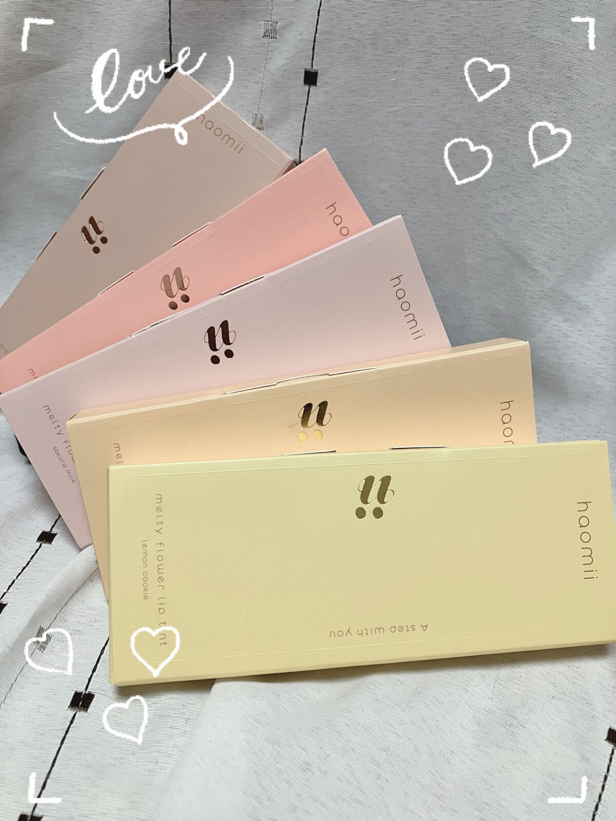 Melty flower lip tint/haomii/口紅を使ったクチコミ（2枚目）