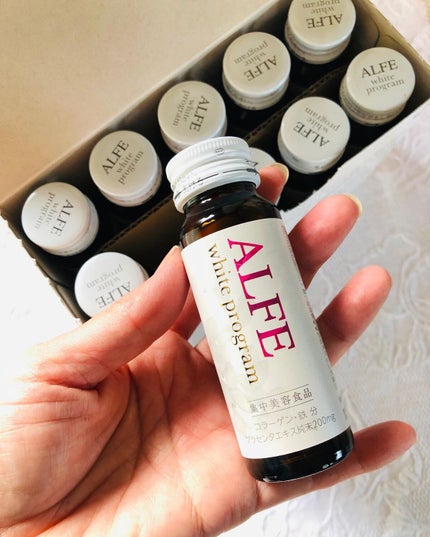 アルフェ ホワイトプログラム/アルフェ/美容ドリンクを使ったクチコミ(1枚目)
