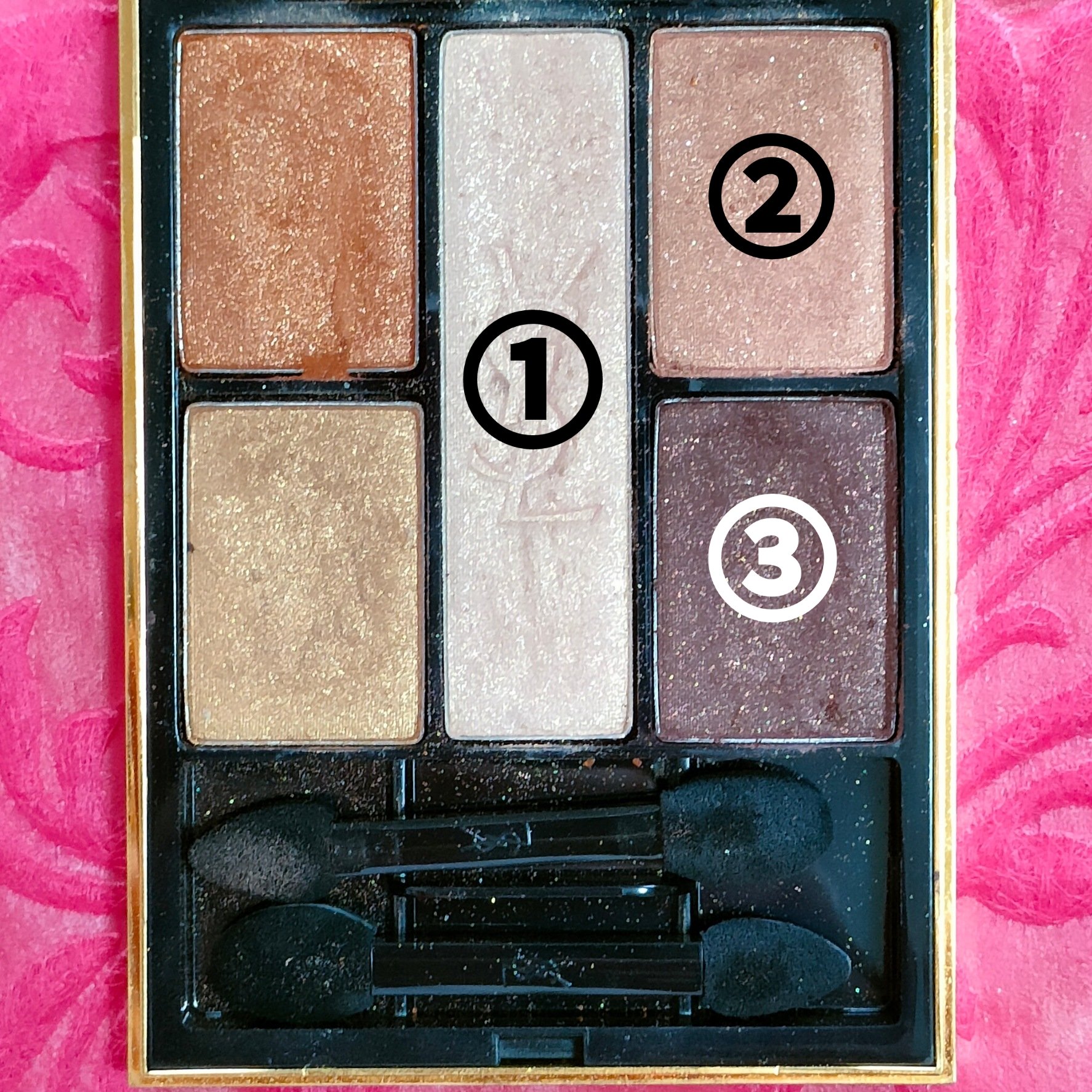 5 COLOUR HARMONY FOR EYES/YVES SAINT LAURENT BEAUTE/アイシャドウパレットを使ったクチコミ（3枚目）