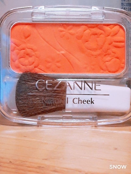 ナチュラル チークN/CEZANNE/パウダーチークを使ったクチコミ(1枚目)