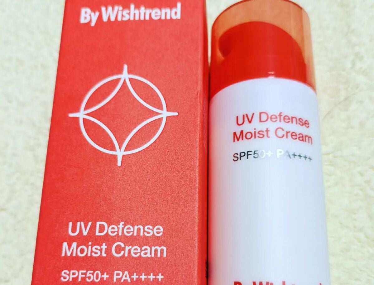 UVディフェンスモイストクリーム/By Wishtrend/日焼け止めクリームを使ったクチコミ(1枚目)