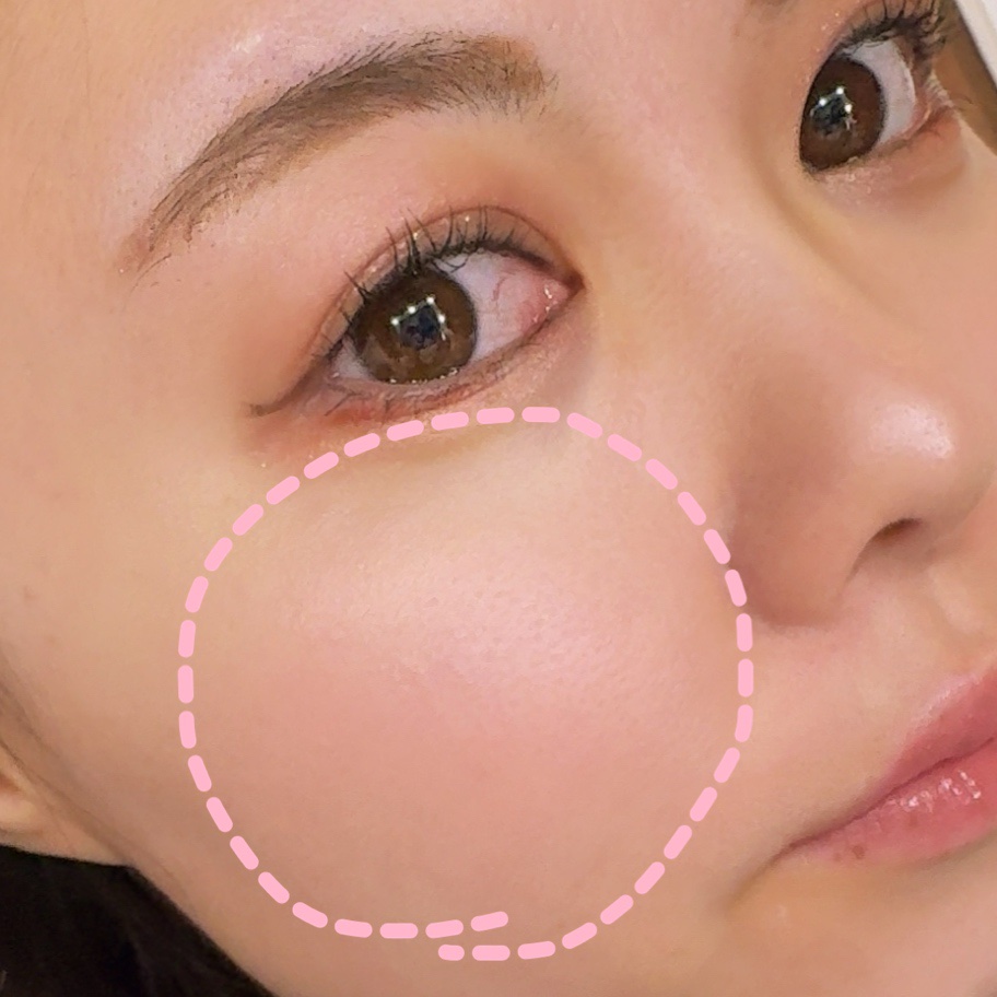 グロウフルールチークス/キャンメイク/パウダーチークを使ったクチコミ（2枚目）