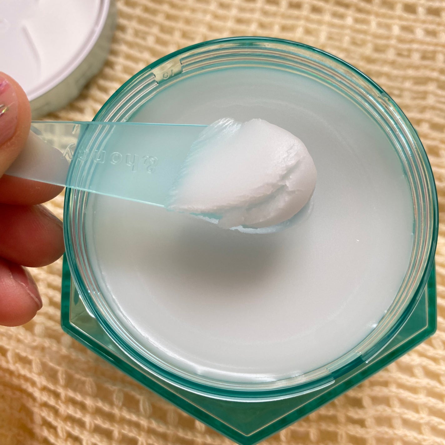 アンドハニー サボン クレンジングバーム ブルークレイ/&honey/クレンジングバームを使ったクチコミ(7枚目)