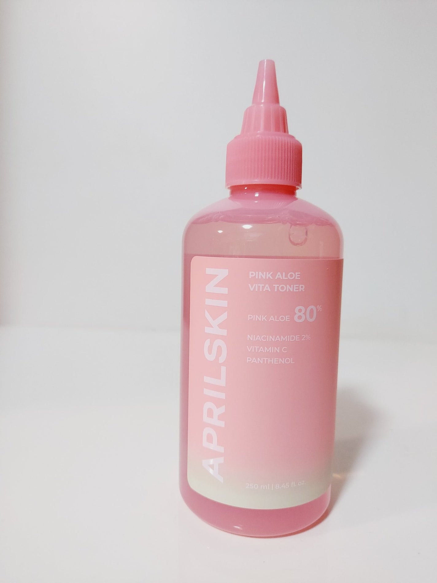 ピンクアロエビタトナー/APRILSKIN/化粧水を使ったクチコミ(4枚目)