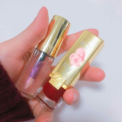 ピュア カラー クリスタル シアー リップスティック/ESTEE LAUDER/口紅を使ったクチコミ(1枚目)