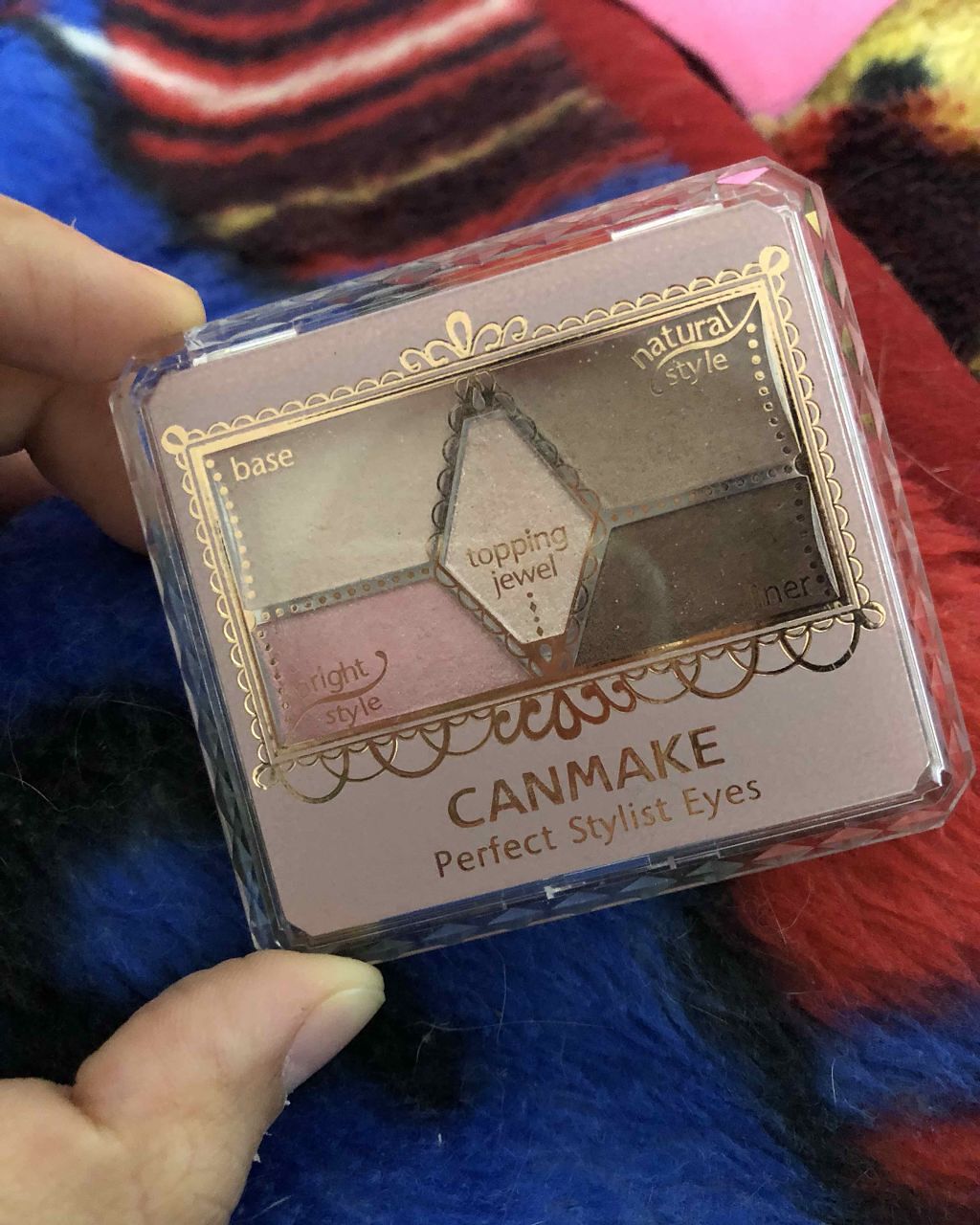 【旧品】パーフェクトスタイリストアイズ/キャンメイク/アイシャドウパレットを使ったクチコミ(1枚目)