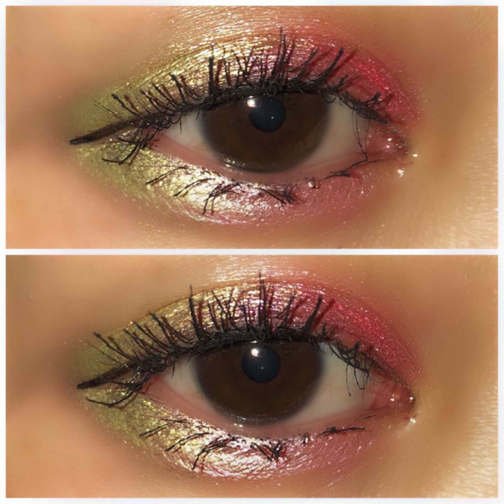 ジュエルアイシャドウ チェリーピンク/エンジェルハート/単色アイシャドウを使ったクチコミ（2枚目）