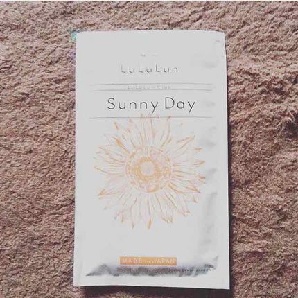 ルルルンプラス サニーデイ/ルルルン/シートマスク・パックを使ったクチコミ(1枚目)