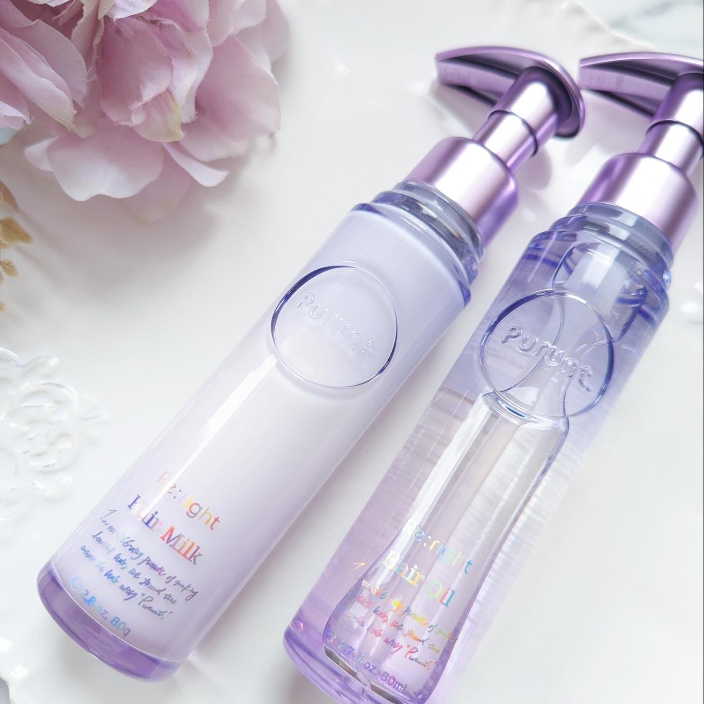 プルント リライト美容液ヘアミルク/Purunt./ヘアミルクを使ったクチコミ（3枚目）