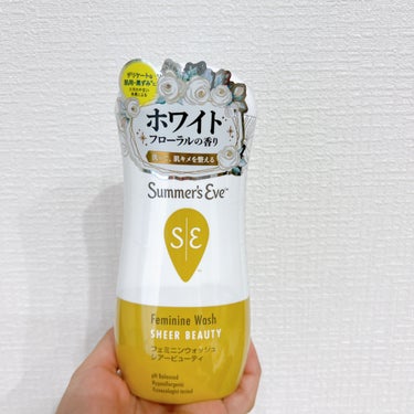 Summer's Eve(サマーズイブ) フェミニンウォッシュ シアービューティーのクチコミ「気になっていた、サマーズイブのデリケートゾーンソープを購入しました☺️

古い角質や汚れによる.....」（1枚目）