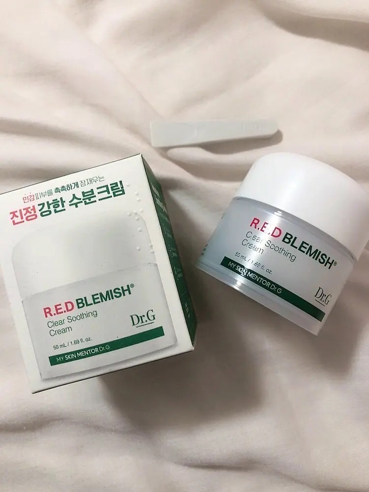 レッドブレミッシュ クリアスージングクリーム/Dr.G/フェイスクリームを使ったクチコミ（2枚目）