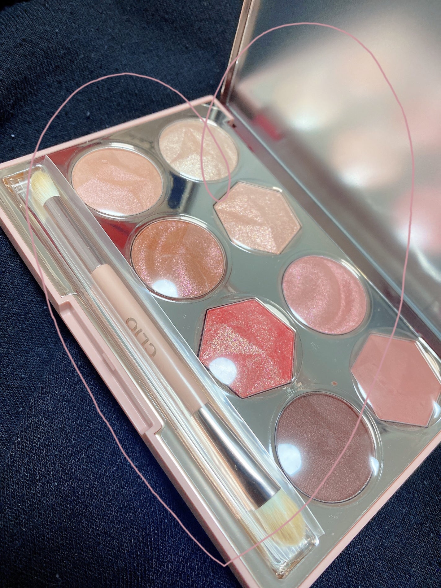 プリズム エアー アイ パレット/CLIO/アイシャドウパレットを使ったクチコミ(1枚目)