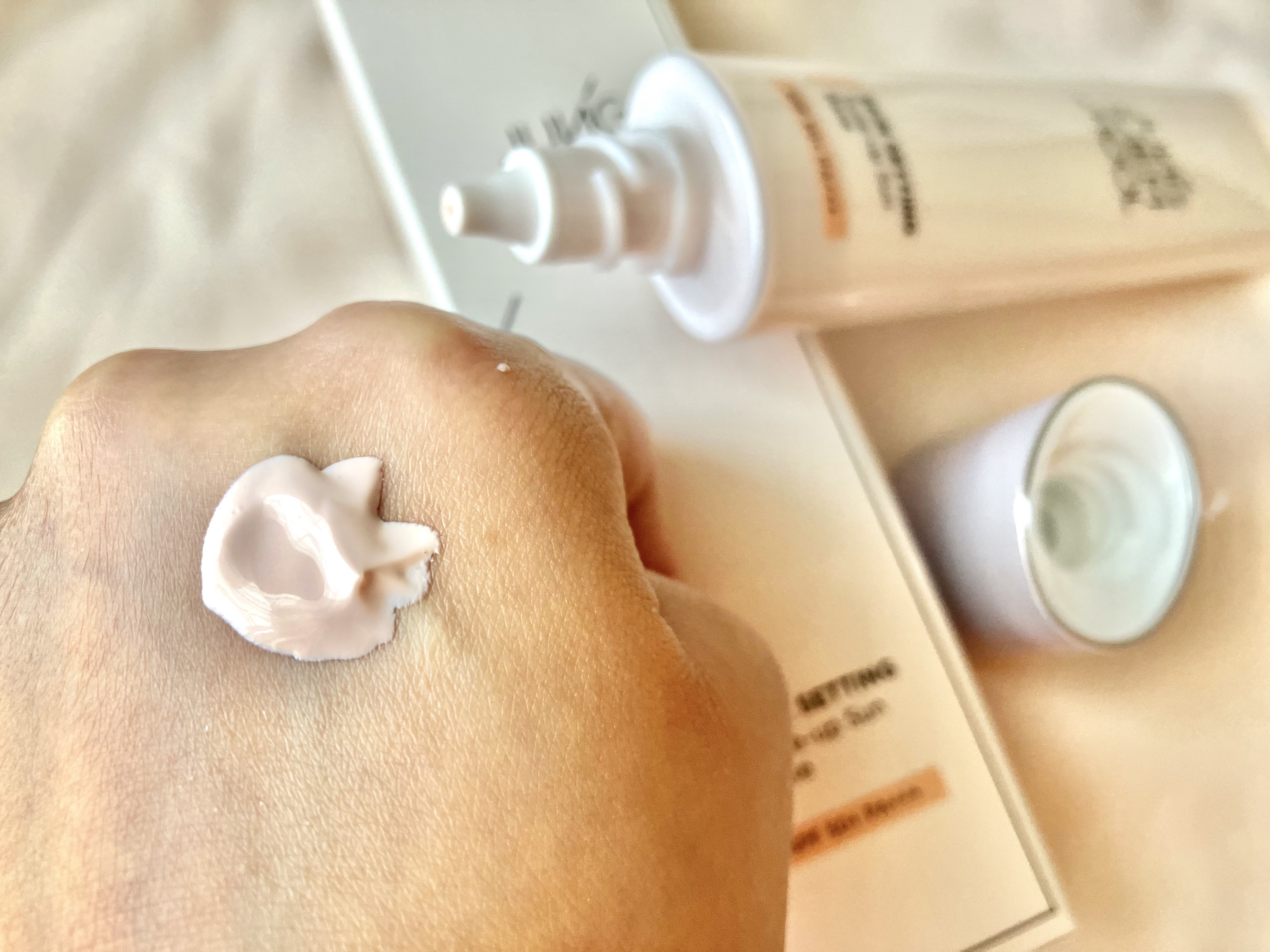 ジョンセンムル スキンセッティングトーンアップ サンベース/JUNG SAEM MOOL/化粧下地を使ったクチコミ（2枚目）