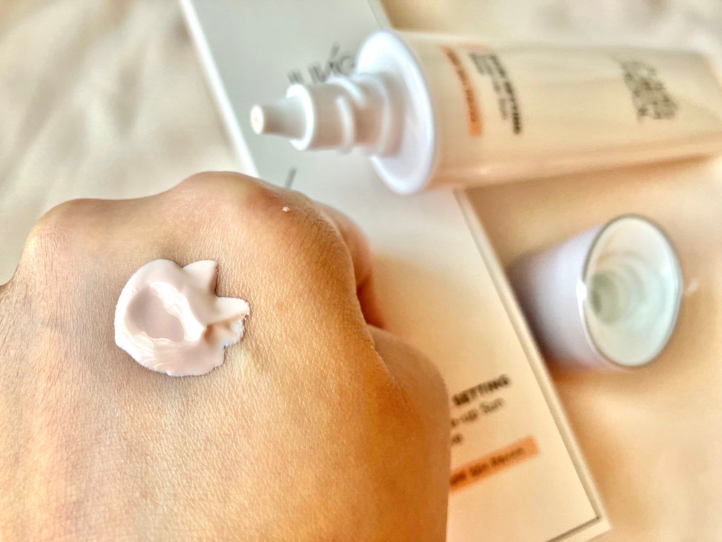 ジョンセンムル スキンセッティングトーンアップ サンベース/JUNG SAEM MOOL/化粧下地を使ったクチコミ(2枚目)