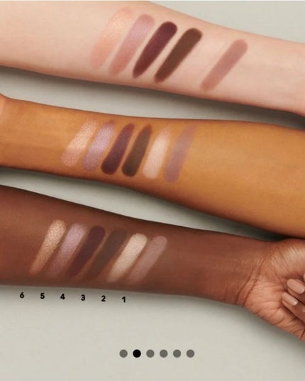 コネクト イン カラー アイシャドウ パレット × 6/M・A・C/アイシャドウパレットを使ったクチコミ(5枚目)