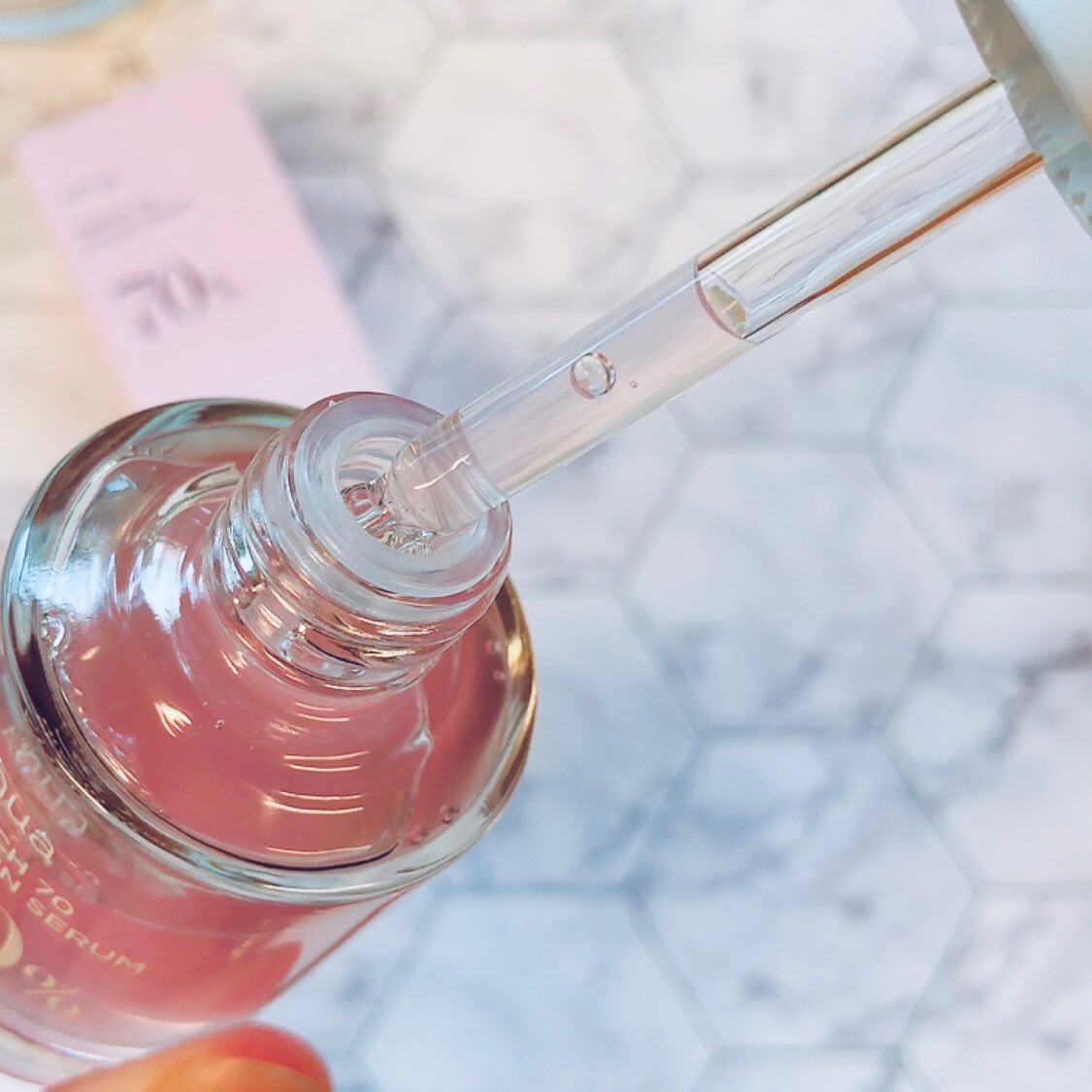 桃70%ナイアシンセラム/Anua/美容液を使ったクチコミ（3枚目）