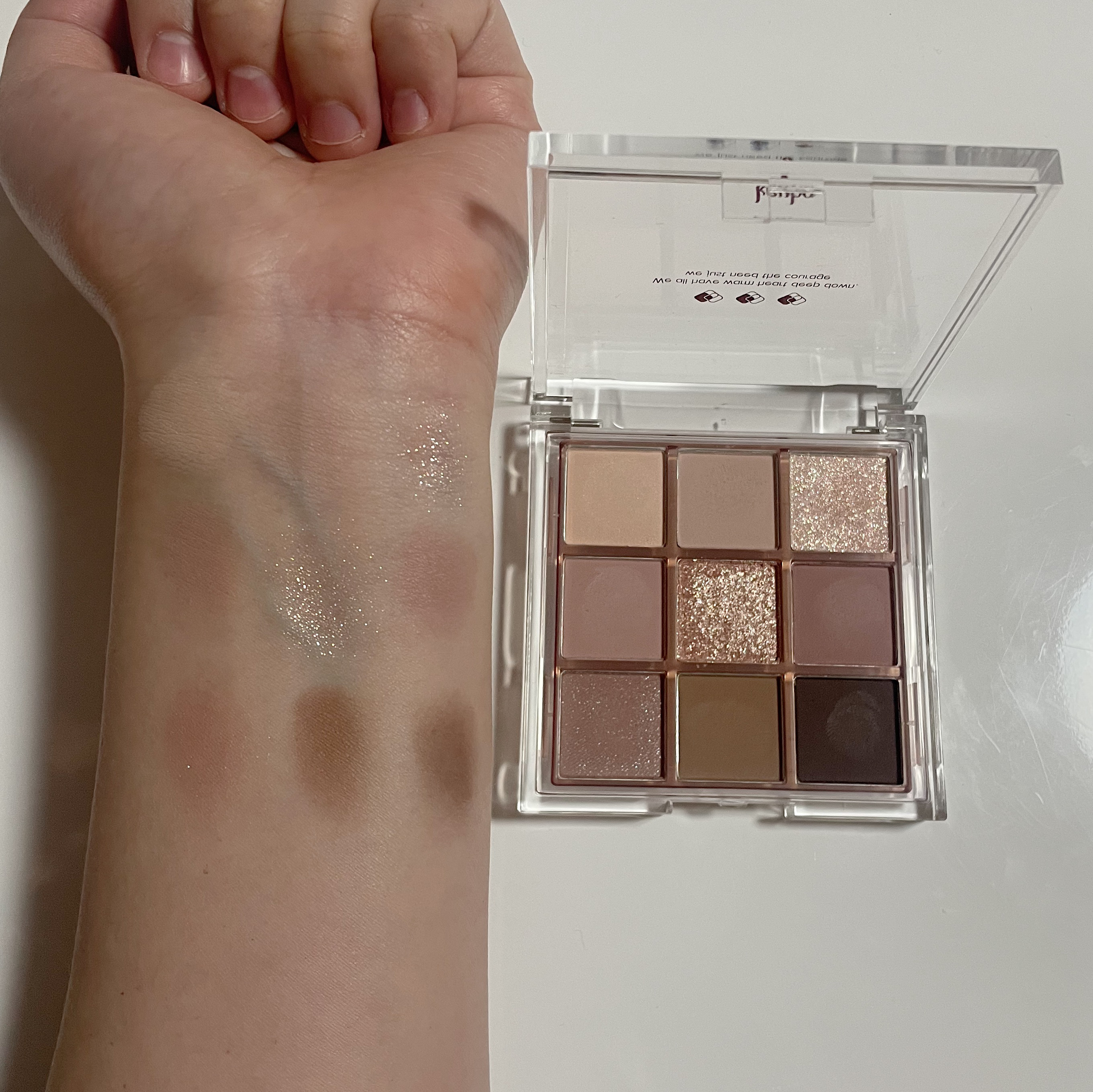KEYBO FALL IN LOVE SHADOW PALETTE/keybo/アイシャドウパレットを使ったクチコミ（3枚目）
