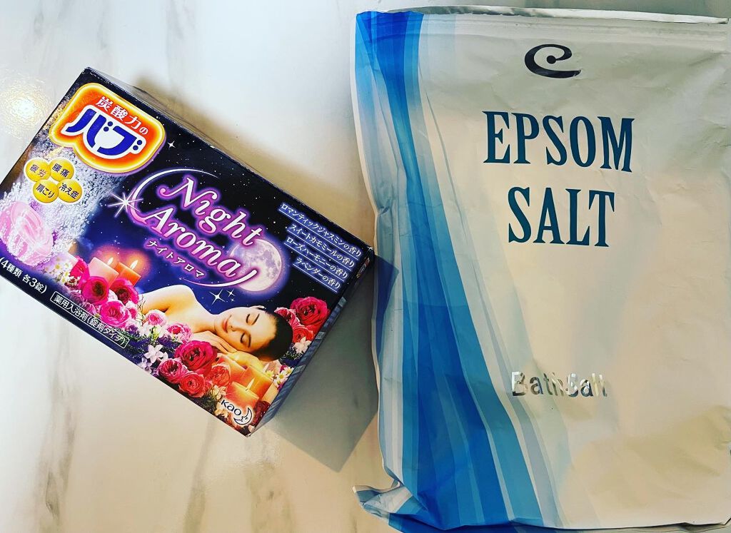 Epsom Salt (エプソムソルト) 国産(岡山県産)/EARTH CONSCIOUS (アースコンシャス)/無機塩系入浴剤を使ったクチコミ（1枚目）