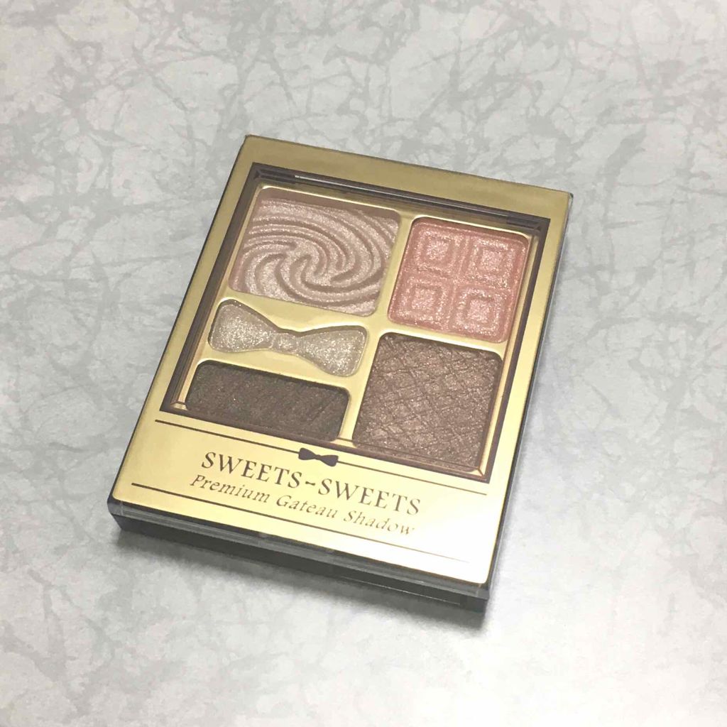 プレミアムガトーシャドウ/スウィーツ スウィーツ/アイシャドウパレットを使ったクチコミ（2枚目）