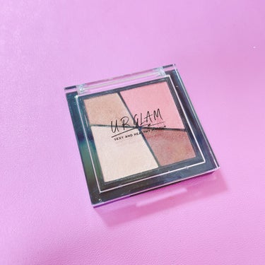 UR GLAM　VELVET EYE COLOR PALETTE/U R GLAM/アイシャドウパレットを使ったクチコミ（1枚目）