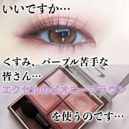 スキニーリッチシャドウ/excel/アイシャドウパレットを使ったクチコミ(1枚目)